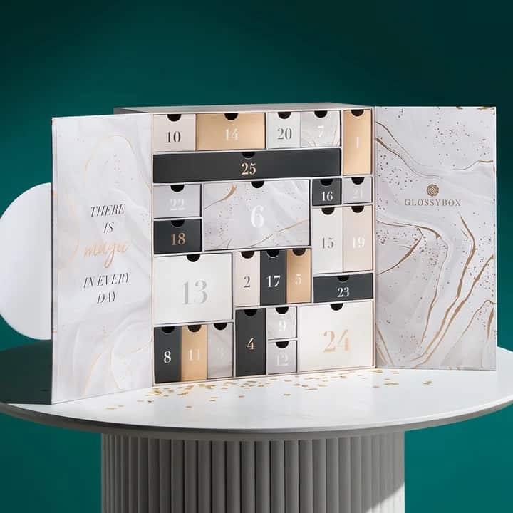 glossybox beauty advent calendar 2023