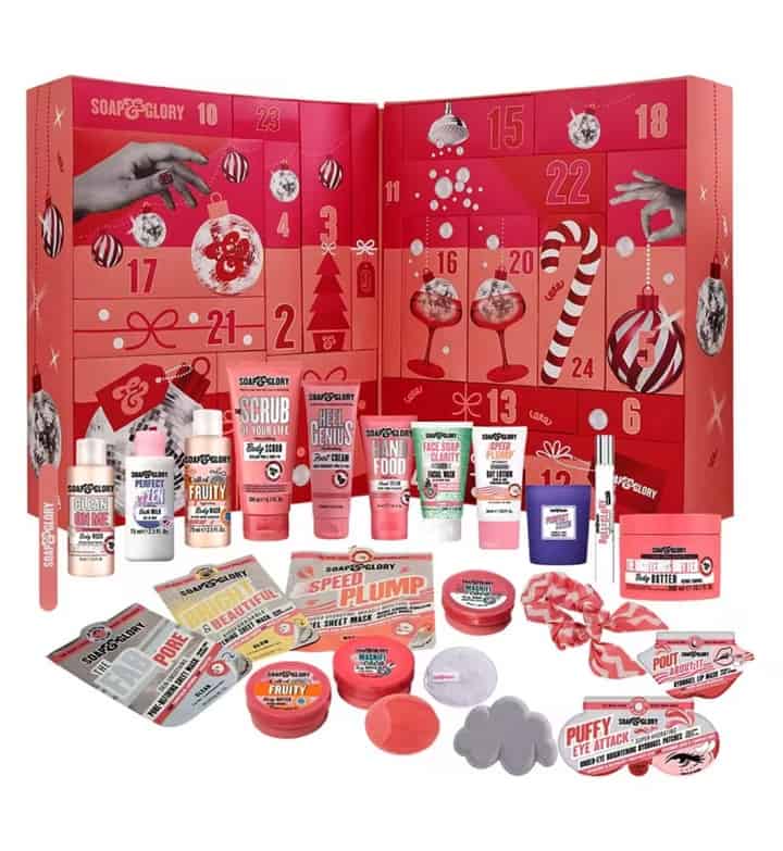 soap and glory beauty advent calendar 2023