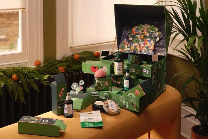 the body shop advent calendar of wishes and wonders