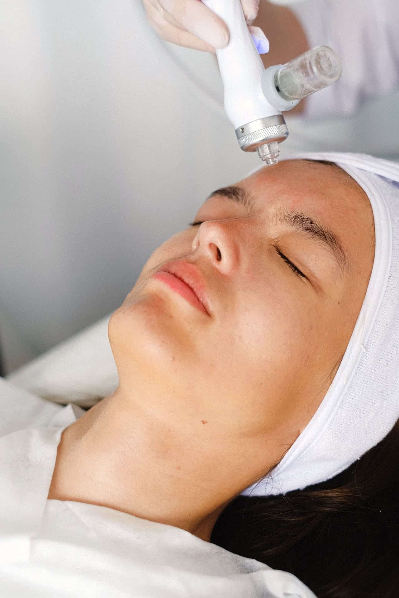 professional treatments are good at helping reducing large pores