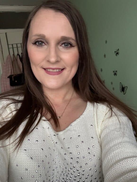 my makeup routine look