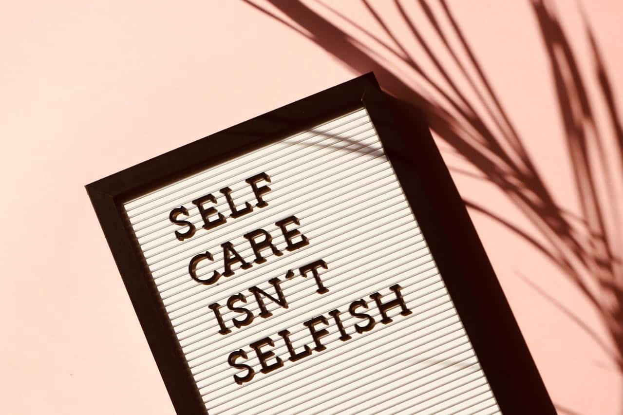 practice self care to embrace positivity