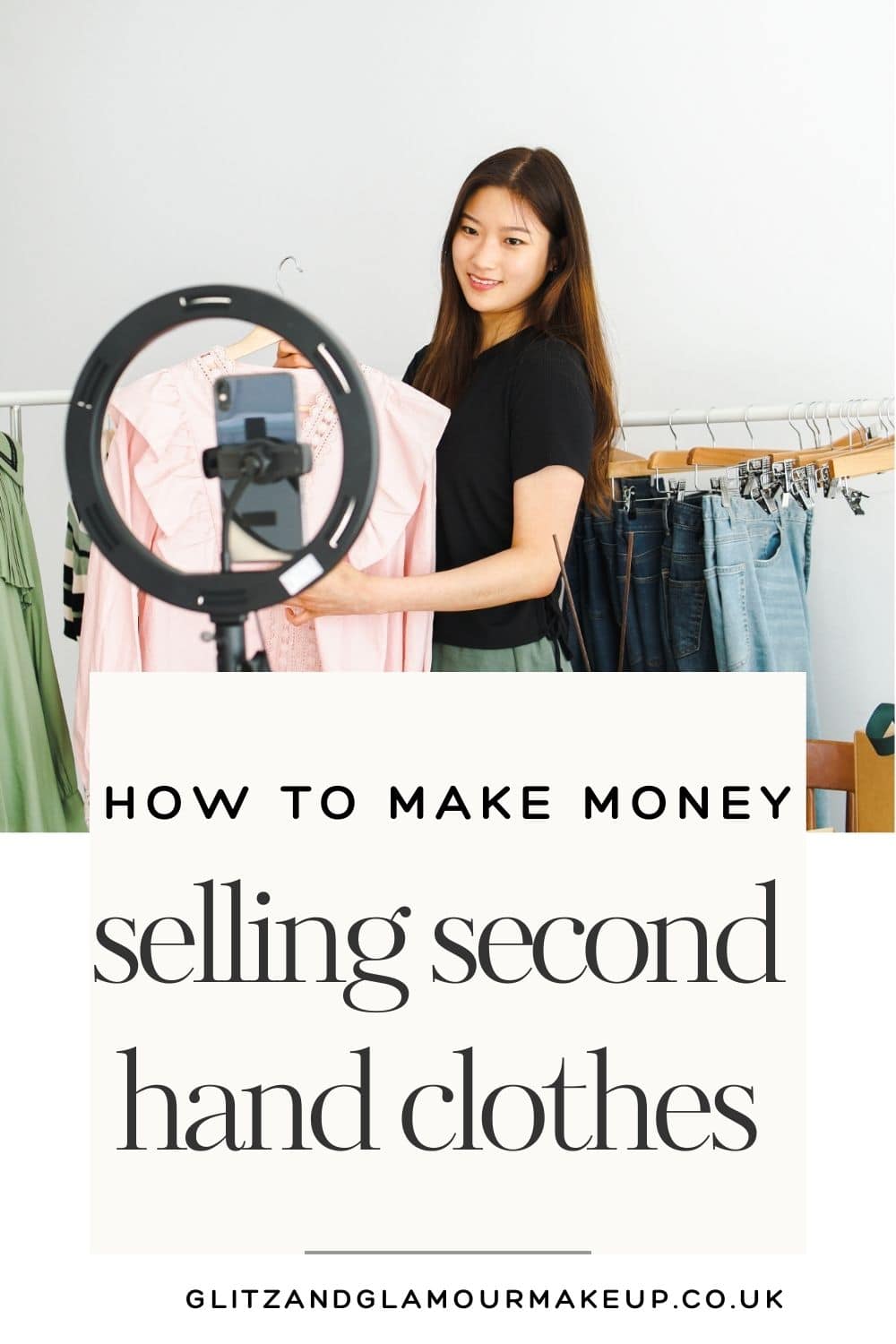 how to make money selling second hand clothes