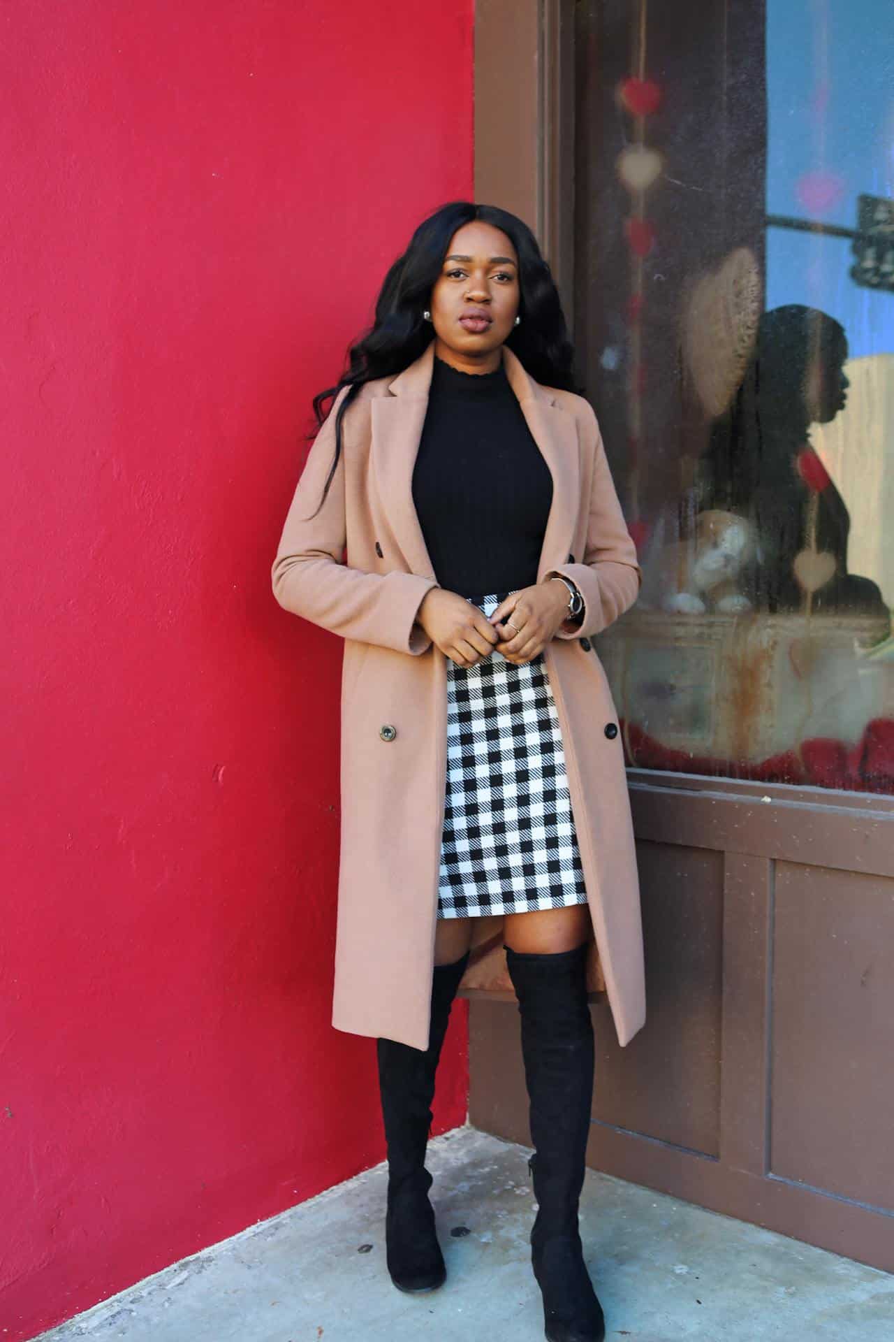 double breasted coat
