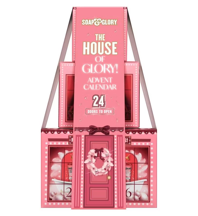 soap and glory house of glory 2025 beauty advent calendar