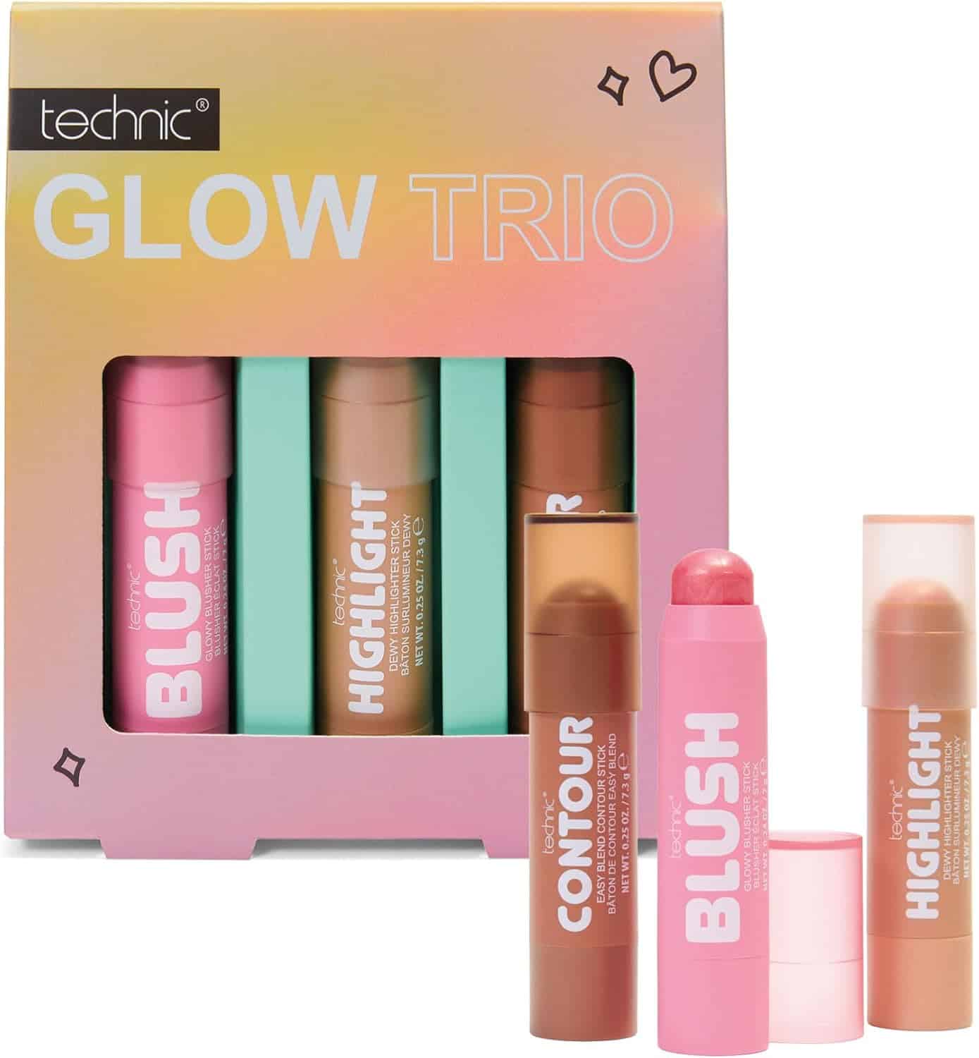 technic glow trio amazon budget beauty gifts